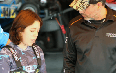 La piloto potosina Alejandra Chalita está sobresaliendo en el kartismo